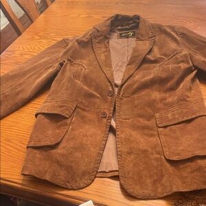 Scully Tan Suede Sport Coat